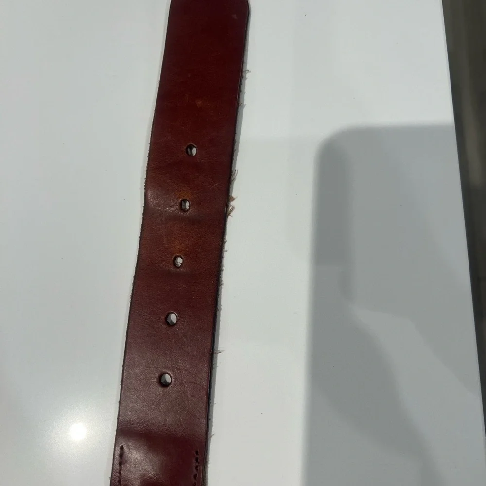 Banana Republic Braided Belt Medium Leather Brown